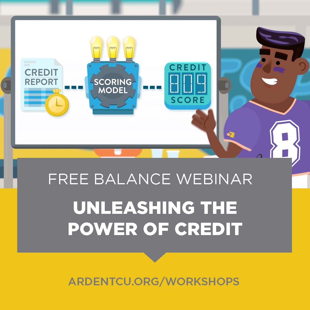FREE Webinar: 𝗨𝗻𝗹𝗲𝗮𝘀𝗵𝗶𝗻𝗴 𝘁𝗵𝗲 𝗽𝗼𝘄𝗲𝗿 𝗼𝗳 𝗰𝗿𝗲𝗱𝗶𝘁

Learn the basics of credit, including scores, reports, types and how to build/maintain good credit.

Two sessions available! Click the workshop link in our bio to reserve your spot⬆️