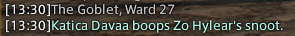 KaticaDavaa's tweet photo. When you catch @ZoFFXIV lacking, you up the snoot boop game. Happy Bday ZO! https://t.co/tdzLagirGb