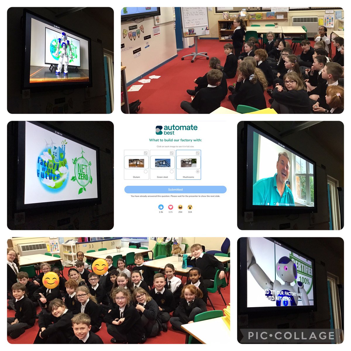 Stjohnscoventry's tweet photo. This afternoon, year 4 took part in ‘Factory of the Future. It tied in really well with our #climatechange topic. The children had lots of fun! #Factory25 @STEMHUB_SE @PPMABEST https://t.co/kXEQTlxHhy