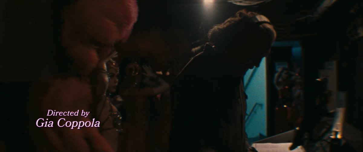 "The Last Showgirl" dir. Gia Coppola - Main Title Design