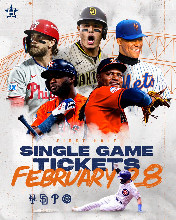 Single-game ticket sale graphic
