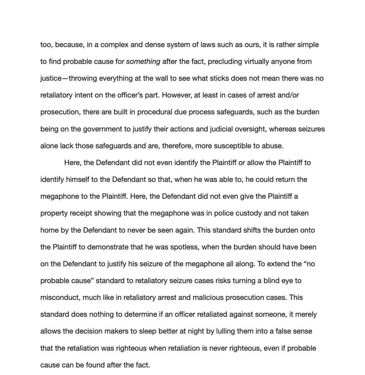 I just filed my memorandum in opposition to the Defendant's motion to dismiss.

Here is the complaint: drive.google.com/file/d/1vVEndQ…

Here is the Defendant's motion to dismiss: drive.google.com/file/d/1refFB9…

Here is my memorandum in opposition: drive.google.com/file/d/1IRtwOd…