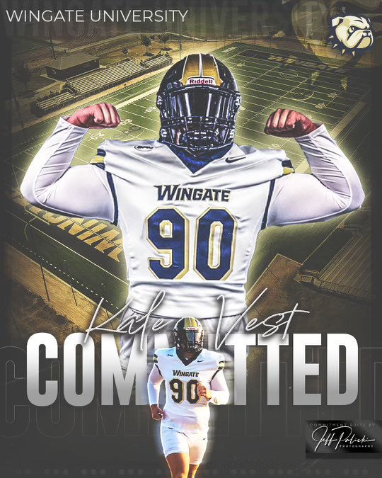 kale vest (@kalevest) on Twitter photo I am 100% committed to Wingate University!!! ๐ถ<a href="/WingateFb/">Wingate Bulldogs Football</a> <a href="/Coach_TKnight/">Coach Knight</a> <a href="/KRWallaceFB/">Kevin Wallace, Ed.D</a> <a href="/willbradleysp/">Will Bradley Sports Performance</a> I am 100% committed to Wingate University!!! ๐ถ<a href="/WingateFb/">Wingate Bulldogs Football</a> <a href="/Coach_TKnight/">Coach Knight</a> <a href="/KRWallaceFB/">Kevin Wallace, Ed.D</a> <a href="/willbradleysp/">Will Bradley Sports Performance</a>