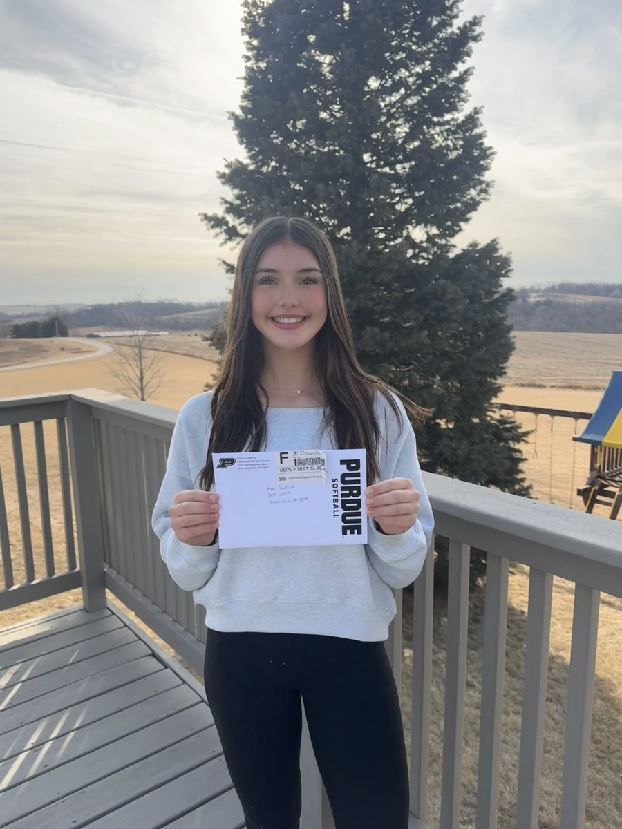 Kate Sandvick (@kate_sandvick16) on Twitter photo So blessed to receive mail from <a href="/PurdueSoftball/">Purdue Softball</a> ! Canโt wait to find out more about your program and follow your season. Hope to see you this summer! #BoilerUp ๐
<a href="/CoachMFrezzotti/">Magali Frezzotti</a> <a href="/JoRichwood/">Jordan</a> <a href="/heather_gelbard/">Heather Gelbard</a> <a href="/jordynrudd63/">Jordyn Rudd-Lee</a>
<a href="/IowaPremierFP/">Iowa Premier Fastpitch</a> <a href="/PaigeShannonIPF/">Paige Shannon</a> <a href="/OliviaHPaz1997/">Olivia Paz</a> So blessed to receive mail from <a href="/PurdueSoftball/">Purdue Softball</a> ! Canโt wait to find out more about your program and follow your season. Hope to see you this summer! #BoilerUp ๐
<a href="/CoachMFrezzotti/">Magali Frezzotti</a> <a href="/JoRichwood/">Jordan</a> <a href="/heather_gelbard/">Heather Gelbard</a> <a href="/jordynrudd63/">Jordyn Rudd-Lee</a>
<a href="/IowaPremierFP/">Iowa Premier Fastpitch</a> <a href="/PaigeShannonIPF/">Paige Shannon</a> <a href="/OliviaHPaz1997/">Olivia Paz</a>
