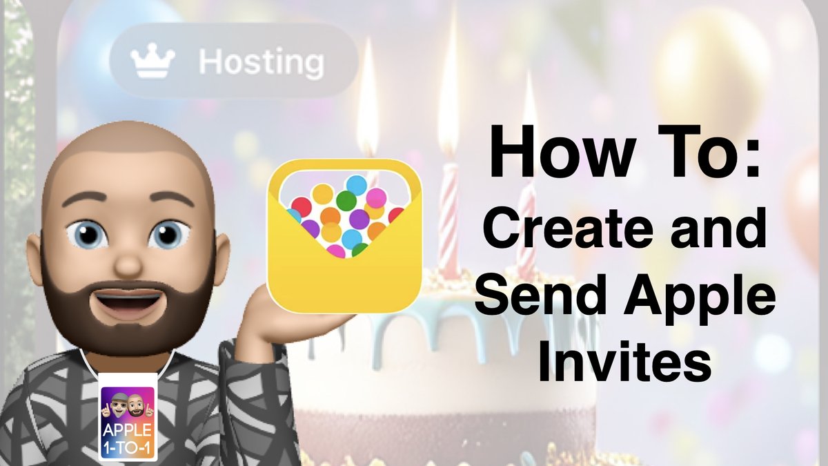 APPLE 1-TO-1 (@apple1to1) on Twitter photo #Apple #iCloud #AppleInvite
Apple has launched Apple Invite, a brand-new app designed to make event planning easier than ever! Enjoy this step-by-step tutorial.
youtu.be/2ZxVM8GMuVM #Apple #iCloud #AppleInvite
Apple has launched Apple Invite, a brand-new app designed to make event planning easier than ever! Enjoy this step-by-step tutorial.
youtu.be/2ZxVM8GMuVM