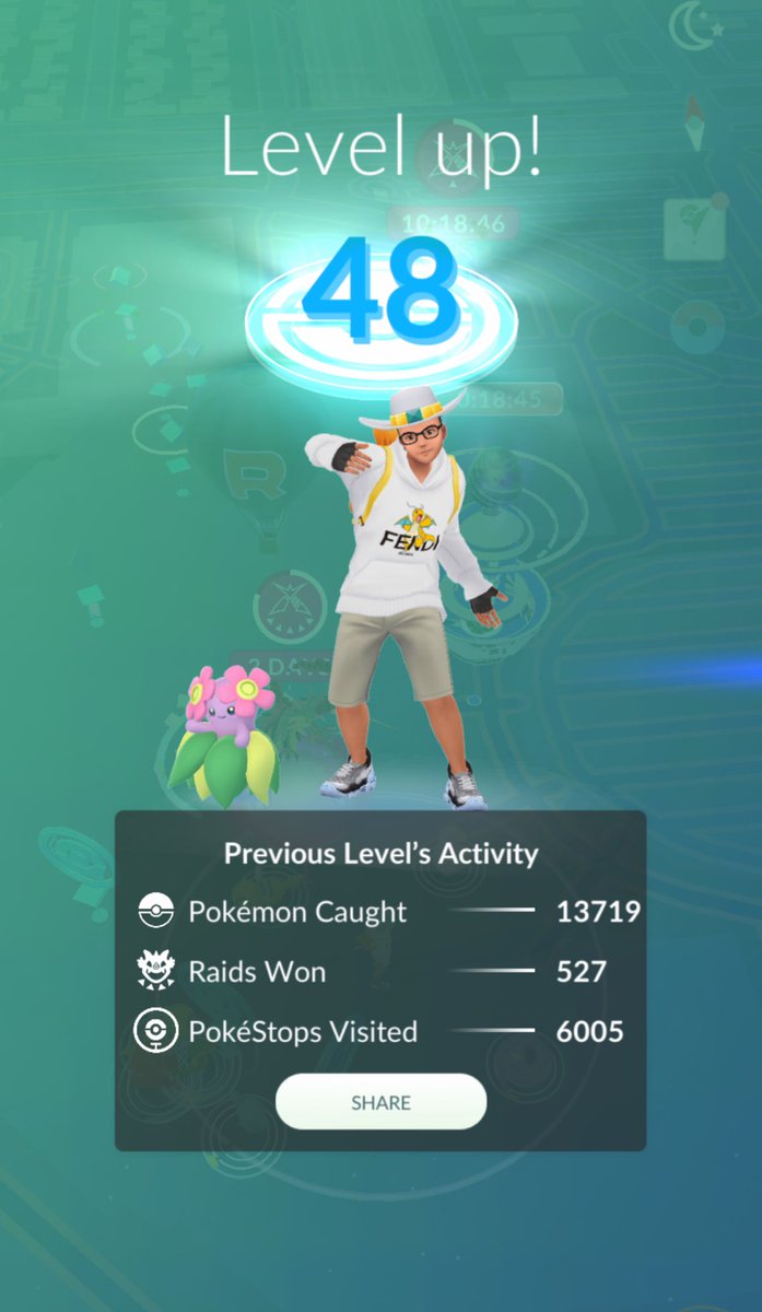 Smarty2442's tweet photo. Last week I did a little thing in #PokemonGo
#Level48 https://t.co/bOL03t1kvN