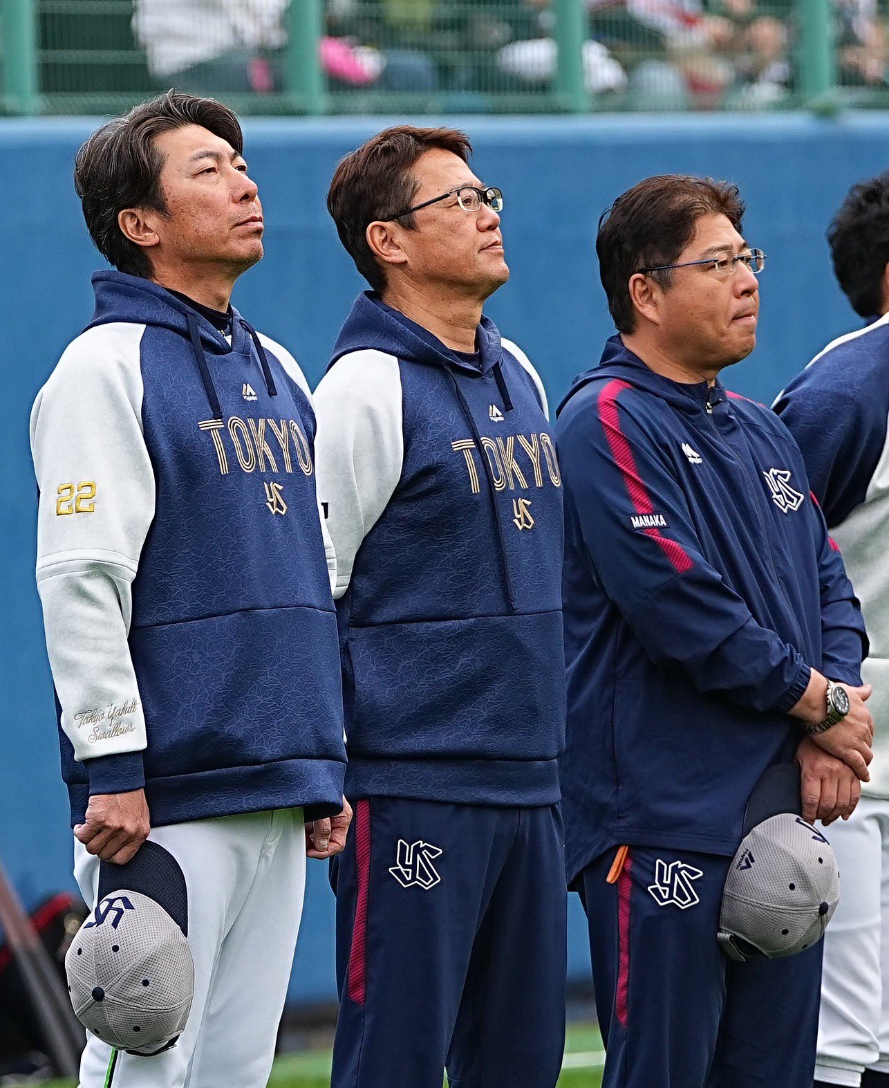 か*げ様 東京ヤクルトスワローズ 野村監督#73 復刻ユニフォーム 最終値