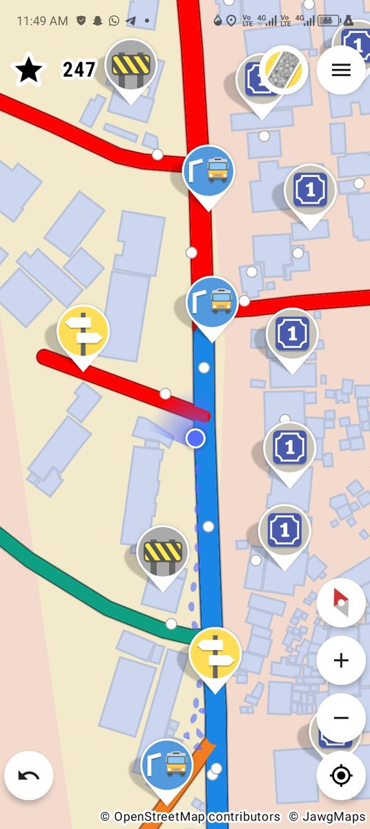 ackon_sam's tweet image. It&apos;s day 🔟  already into the month of Love 💖❤️💕 🎉🎊. I  contributed to the mapping of roads using the StreetComplete App. 
#28DaysMapping Challenge #OSM #MapWithLove #MapChallenge #28for28 #OSMGhana @youthmappers