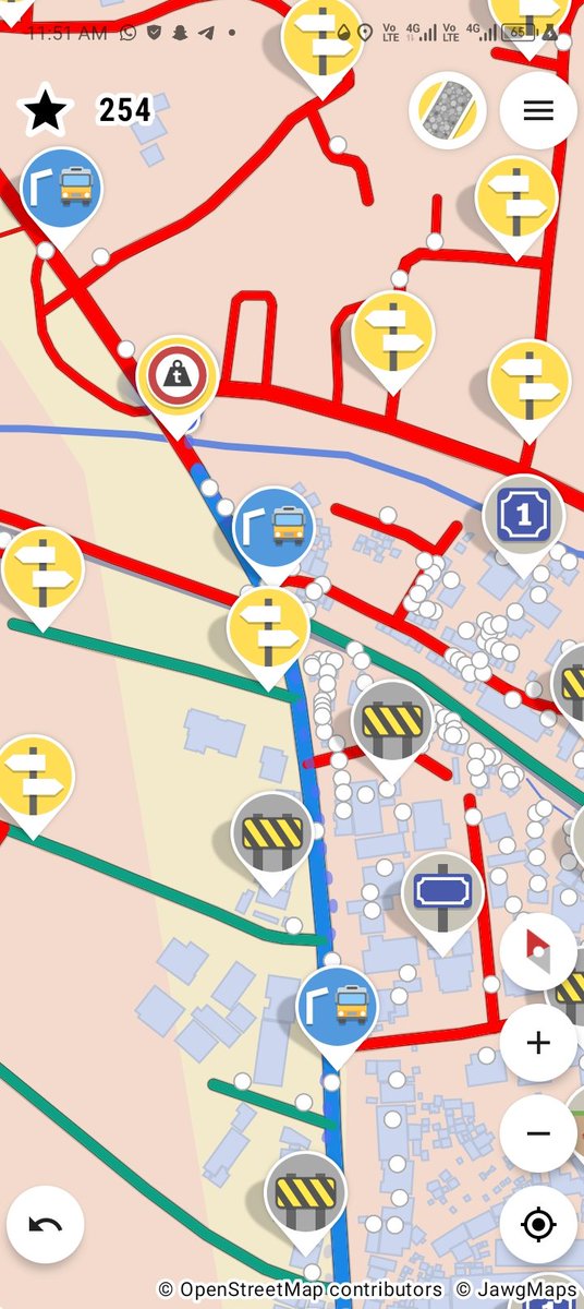 ackon_sam's tweet image. It&apos;s day 🔟  already into the month of Love 💖❤️💕 🎉🎊. I  contributed to the mapping of roads using the StreetComplete App. 
#28DaysMapping Challenge #OSM #MapWithLove #MapChallenge #28for28 #OSMGhana @youthmappers