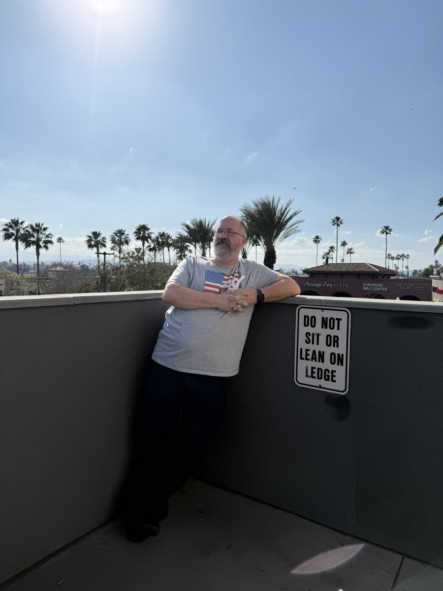 Livin’ on the edge 😎