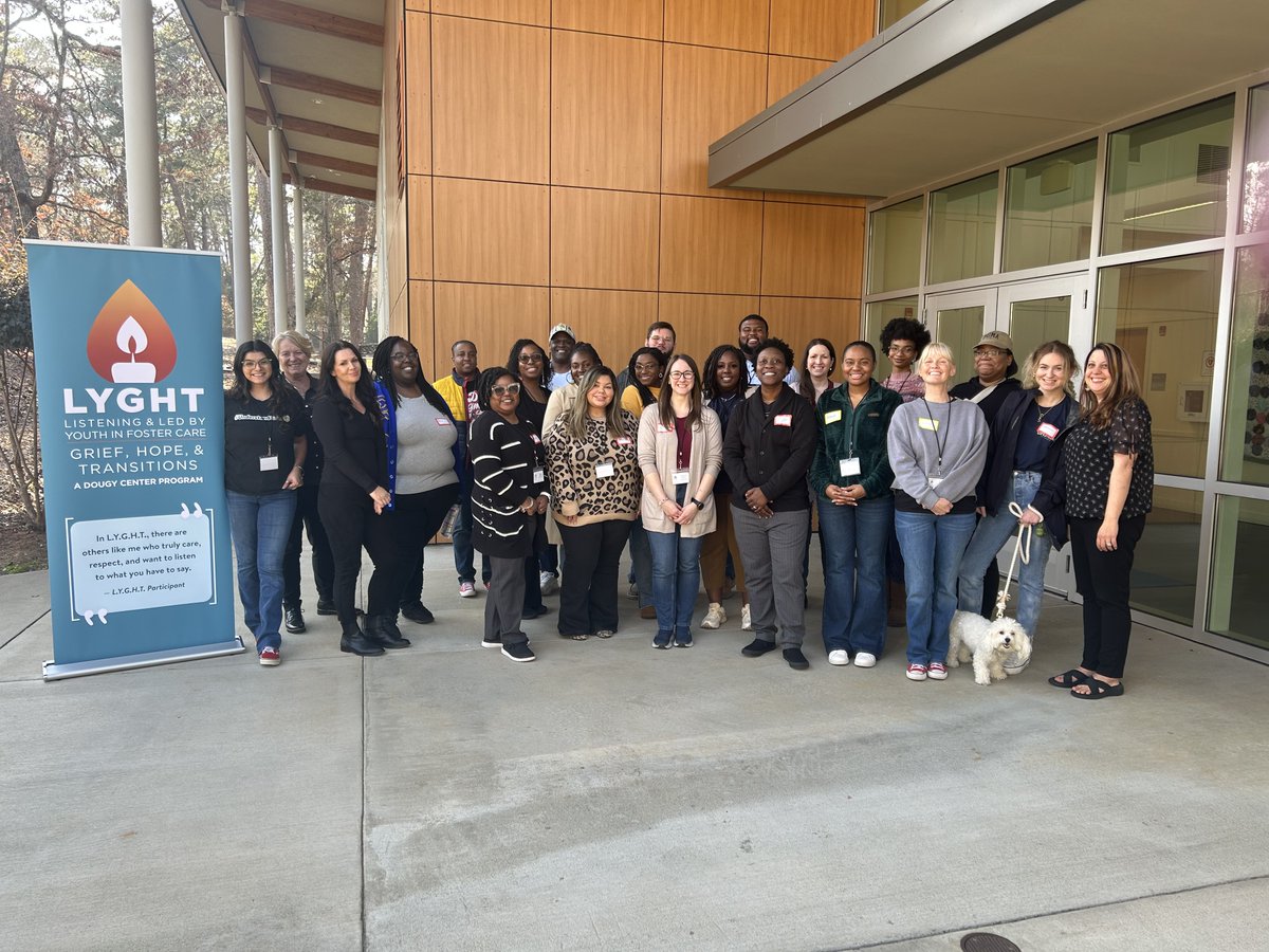 thedougycenter's tweet photo. Congratulations to all our new L.Y.G.H.T. facilitators who successfully completed the 3-day Facilitator Training in Columbia, South Carolina! 
#LYGHTprogram #landmarksforfamilies
#crosswellhomeforchildren #helpinghandsinc_aiken #southcarolinadss #dukeendowment #palmettoplace https://t.co/WBE6kMSIrk