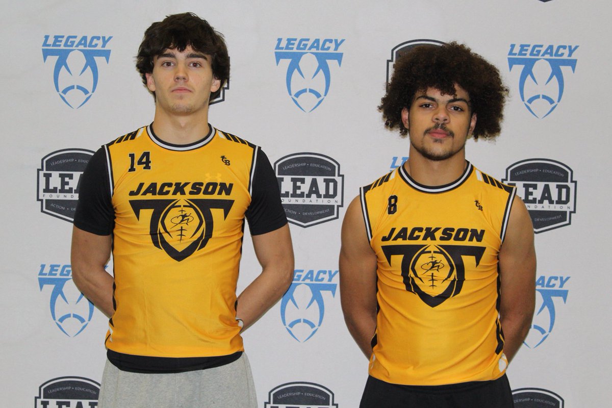 Legacy Football Organization (@legacymi_fball) on Twitter photo ⭐️Legacy Statewide 7on7 HS League Week 2 MVPs⭐️
Jackson Gold
Offense: Joel Cranmore - QB - Leslie - 2027 Defense: Braydin Johnson - DB - Leslie - 2027
<a href="/Legacy_Recruit/">Legacy Recruiting</a> <a href="/gamebreakerhg/">GameBreaker</a> <a href="/TheD_Zone/">The D Zone</a> <a href="/jackson_7v7/">Legacy Jackson 7v7</a>
#legacy #jointhemovement #7on7 ⭐️Legacy Statewide 7on7 HS League Week 2 MVPs⭐️
Jackson Gold
Offense: Joel Cranmore - QB - Leslie - 2027 Defense: Braydin Johnson - DB - Leslie - 2027
<a href="/Legacy_Recruit/">Legacy Recruiting</a> <a href="/gamebreakerhg/">GameBreaker</a> <a href="/TheD_Zone/">The D Zone</a> <a href="/jackson_7v7/">Legacy Jackson 7v7</a>
#legacy #jointhemovement #7on7