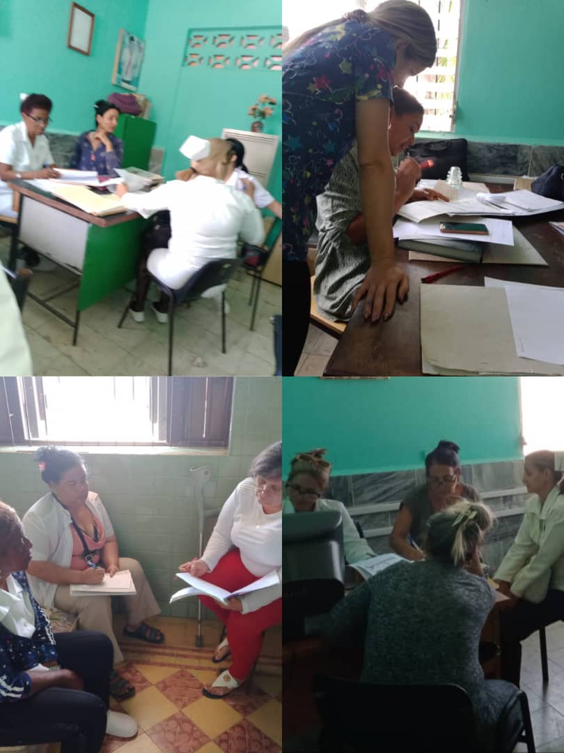 DmsJaguey's tweet photo. Control cualitativo a cinco equipos básicos de salud,desde la dirección general, fortaleciendo la docencia en el PAMI.#MatanzasPorLaSalud #Matancer https://t.co/XmYAYrhefQ