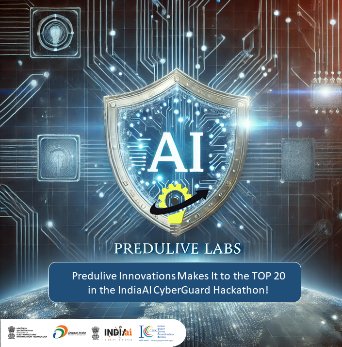 predulive's tweet photo. @predulive among the top place in India’s Top 20 AI Innovators in Cybersecurity! 🔐
Proud to be shortlisted in the IndiaAI CyberGuard Hackathon by @OfficialINDIAai  &amp; @Cyberdost, tackling cybercrime with AI! 
Link: https://t.co/jgef0A6KtI

#PreduliveLabs #CyberGuardHackathon https://t.co/JmYAFcjrdE