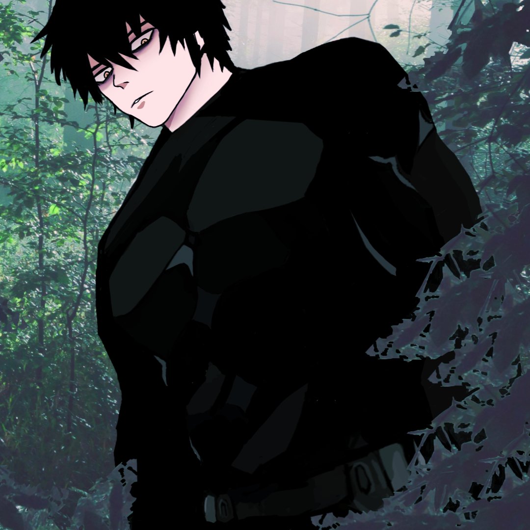 I added a few things [to the forest part #Wip] Hiding will not automatically end with a Game Over (even though one might think otherwise 👇🤔 🫥) #donthideVN #yandere #visualnovel