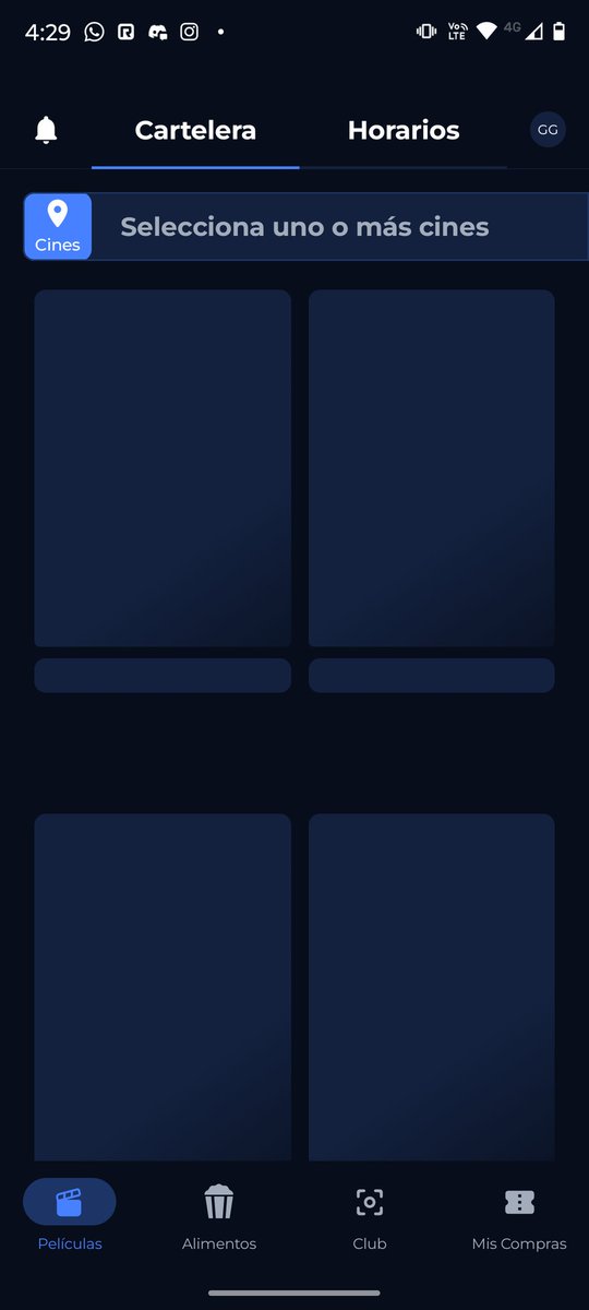 ojalá el tio <a href="/Cinepolis/">Cinépolis</a> tuviera una aplicación que funcionara, tal vez algún día ocurra 🤧

*lleva así todo el día
**ya intenté conectándome a varias redes, no es el internet