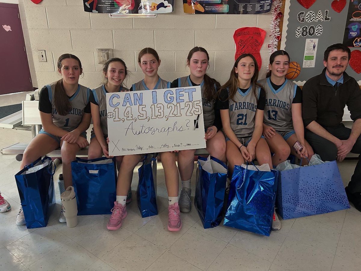 Michael Manton (@mikemantonbsu) on Twitter photo With a final win today, the girls finished the season 12-3! I’m super proud of this team, our success and overall great season we had together. I’ll miss my 8th graders but wish them all the best in high school. <a href="/HurleyMiddle/">Dr. Kevin Hurley MS</a> With a final win today, the girls finished the season 12-3! I’m super proud of this team, our success and overall great season we had together. I’ll miss my 8th graders but wish them all the best in high school. <a href="/HurleyMiddle/">Dr. Kevin Hurley MS</a>