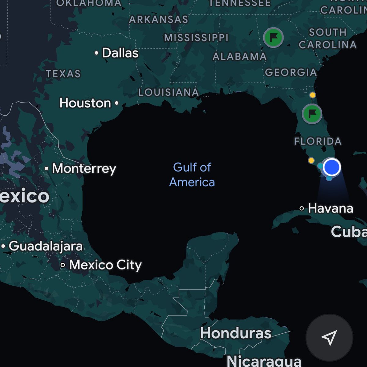 🇺🇸 | ÚLTIMA HORA

Google Maps acaba de renombrar el Golfo de México como Golfo de América.