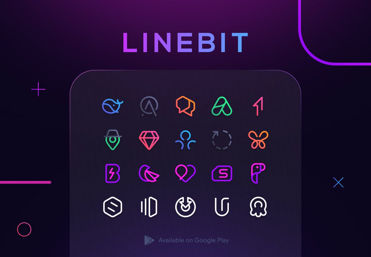 EdzonDM's tweet photo. #Linebit | New update available 

• 100 New icons
• 21 Premium icons
• Fixed some icons not applying

🛍️ Get it here: https://t.co/JKz4g89iw2 https://t.co/kntrVLnnos