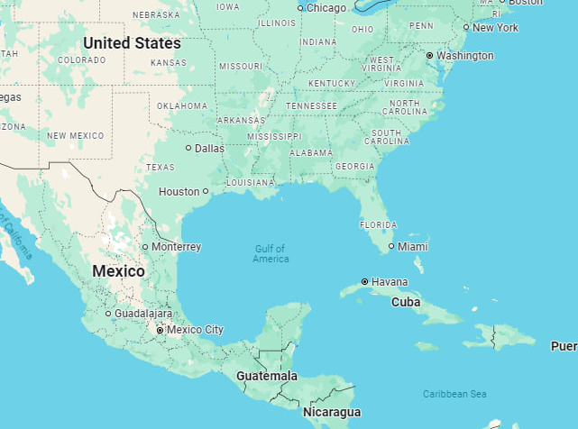 BNODesk's tweet image. NEW: Google Maps is now showing &quot;Gulf of America&quot; for users in the U.S.