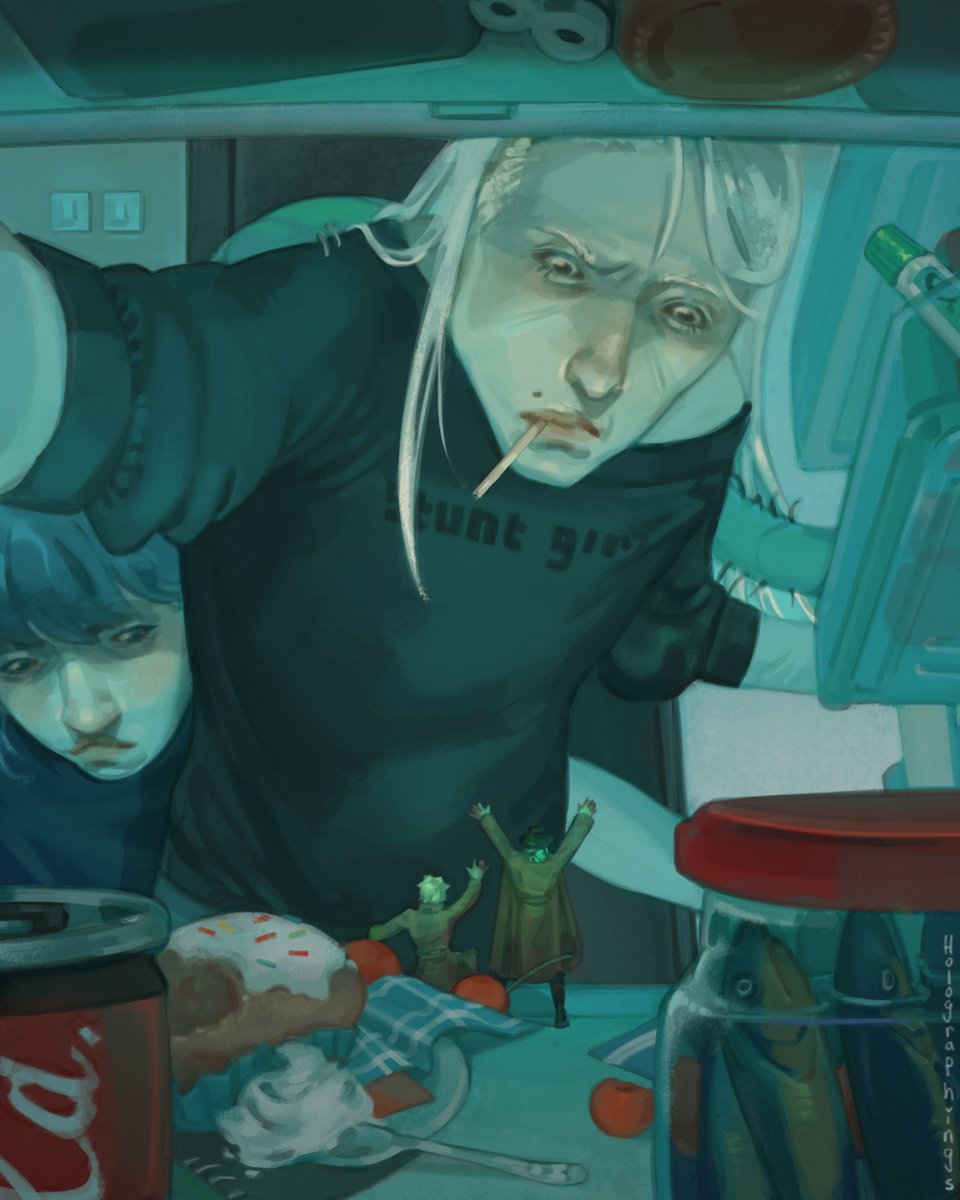 h0lographings's tweet image. #illustration 2024/2024/2022/2024. thinking abt my frankie. get a load of this guye