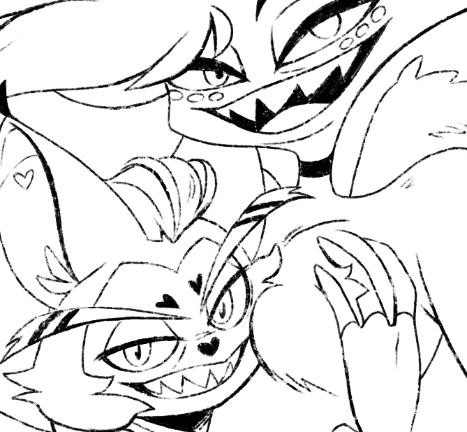 100 likes and i'll draw husk drooling
#huskerdustweek2025 #huskerdust #HazbinHotelFanart #WIP 