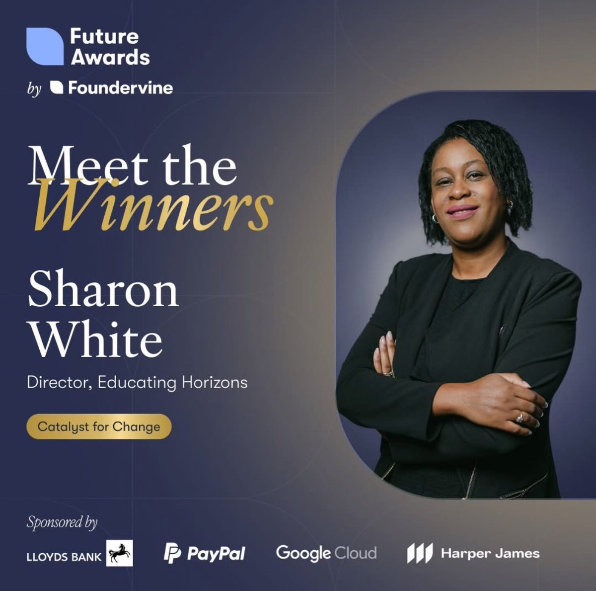 Sharon White tweet media