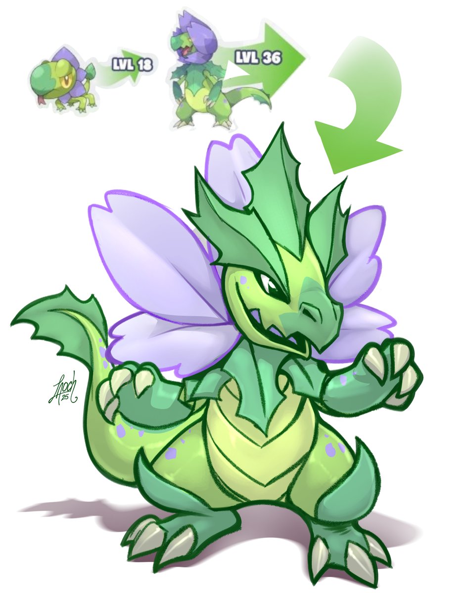 LaochVector's tweet image. ☘️ Pokevolución... Creo que quedó chévere☘️