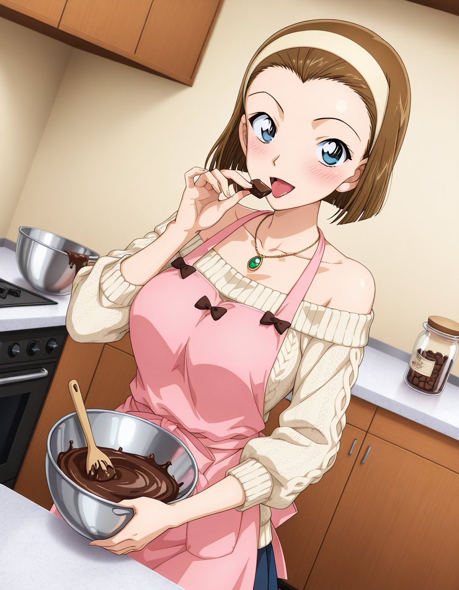 Maeros202212's tweet photo. つまみ食い園子ちゃん。 https://t.co/lTxXKUhzD1