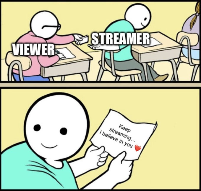 haverfor887's tweet photo. All a streamer really needs is the love and support of their community. 💖 #StreamerLife #Support #twitchstreamer https://t.co/sLfPKEY7RB