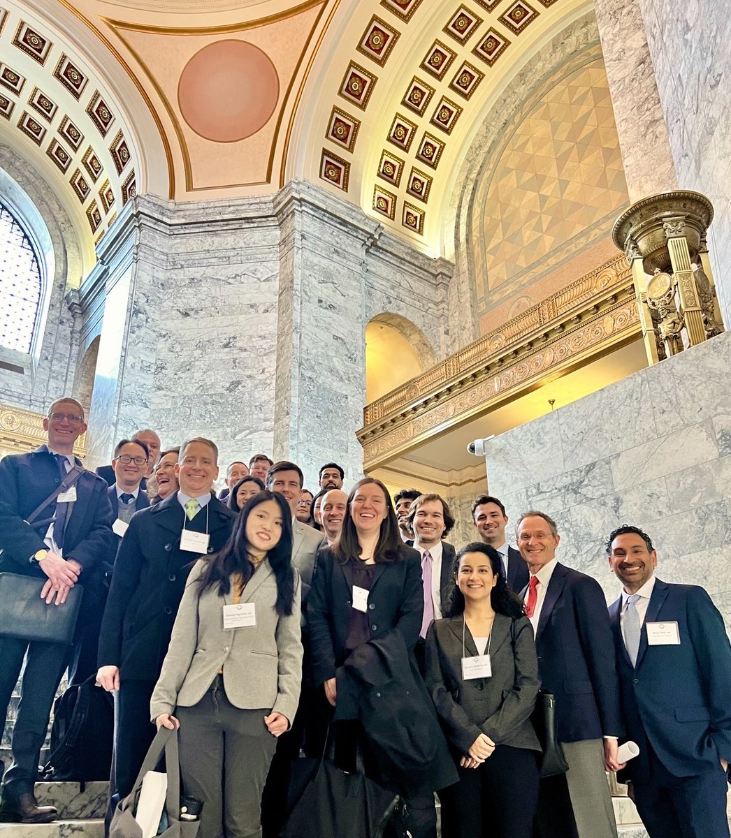 Another year of Washington State Radiological Society Legislative Hill Day and another year pushing for improving the Medicaid reimbursement rates #medicaid #esfcom #wsrs