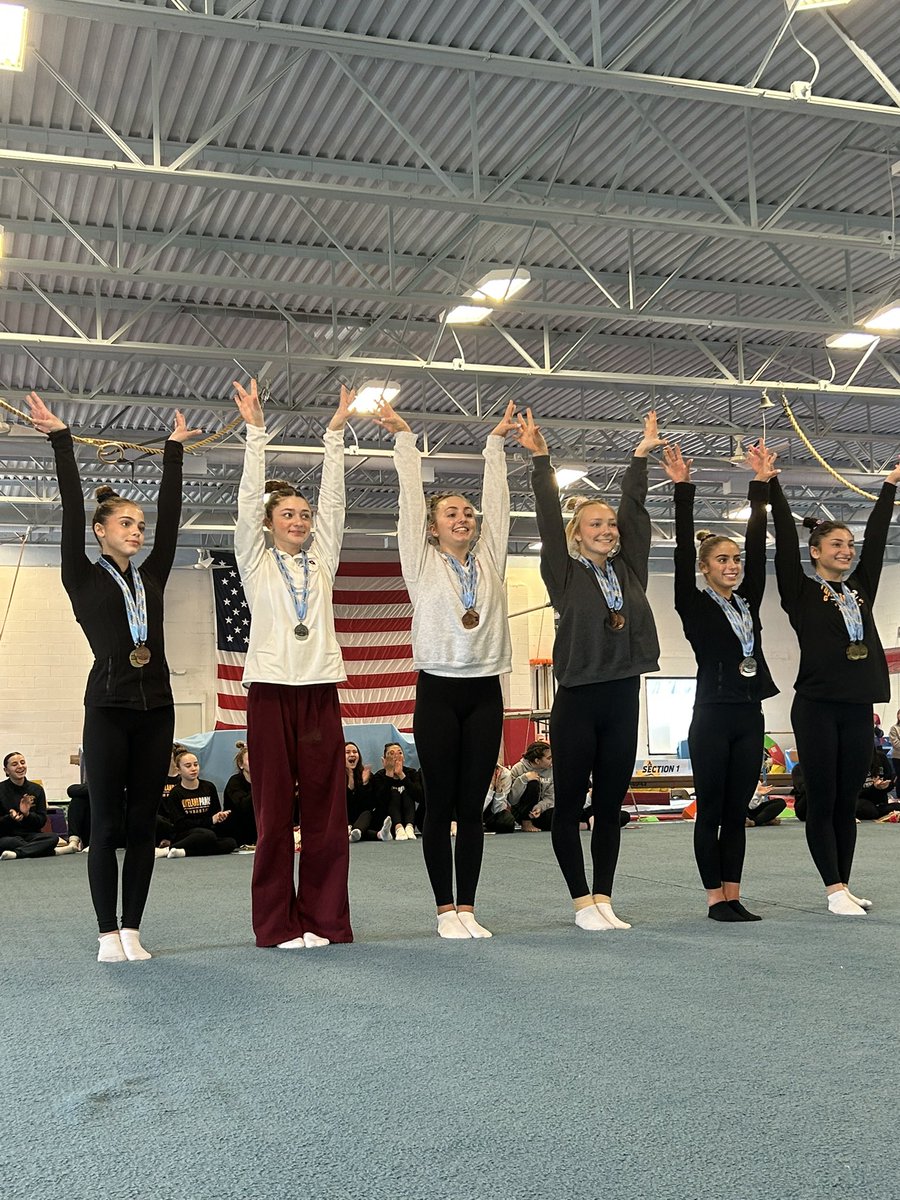 WappingersG's tweet image. Emma Dwyer is HEADED TO STATES for UNEVEN BARS (new personal high score of 9.5 placing 2nd) @PJSports @JJEFAthletics @RCKAthletic @SecOneAthletics @WCSDEmpowers @WCSDAthletic
