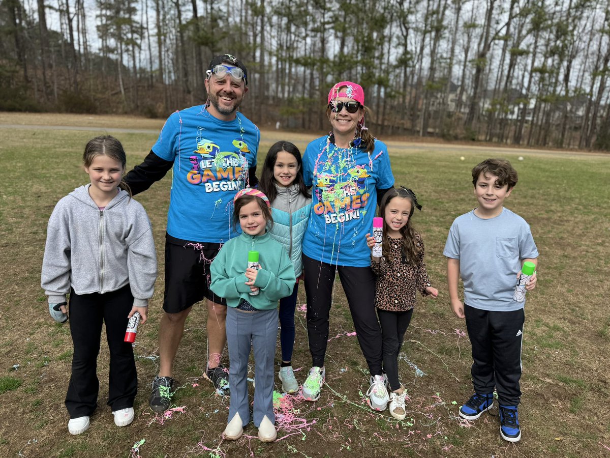 Silly string reward for the top earners in Kids Heart Challenge!
<a href="/cobbhpe/">cobbhpe</a> <a href="/CobbSchools/">Cobb County Schools</a> <a href="/KidsHeartChall/">Kids Heart Challenge</a>