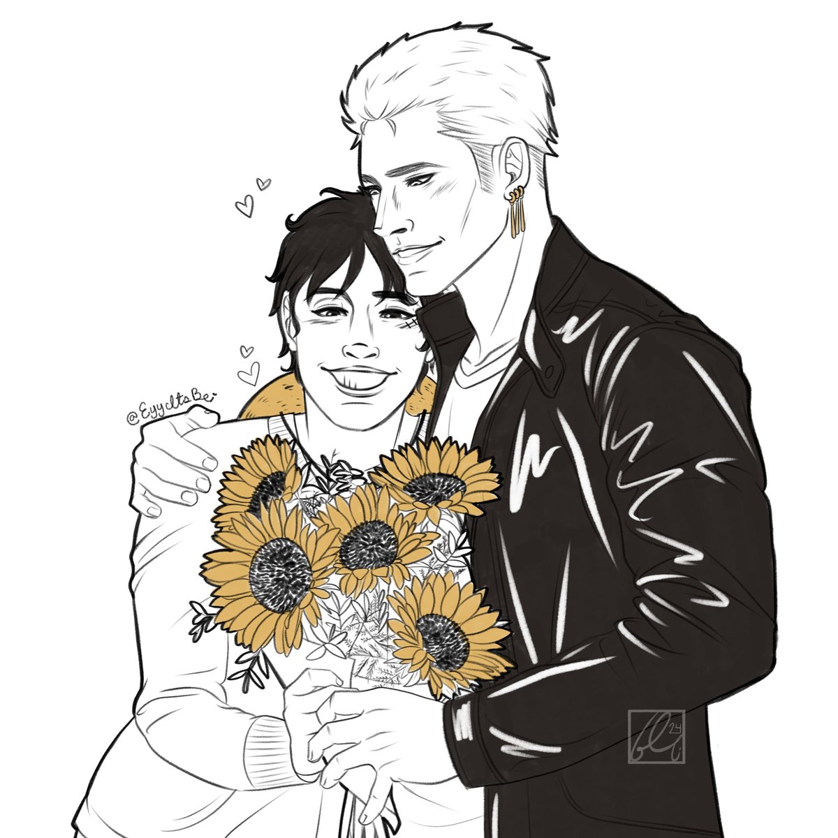 Birthday sunflowers for Luffy 🌻
#BFLAU #Zolu #Luzo