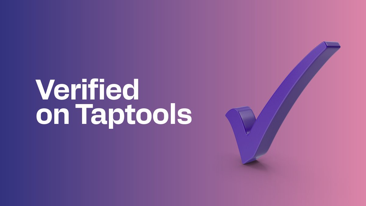 We've just completed our verification, ensuring $ROLL's metrics are correctly listed on Cardano's premier charting platform.

Thank you, <a href="/TapTools/">TapTools</a> !