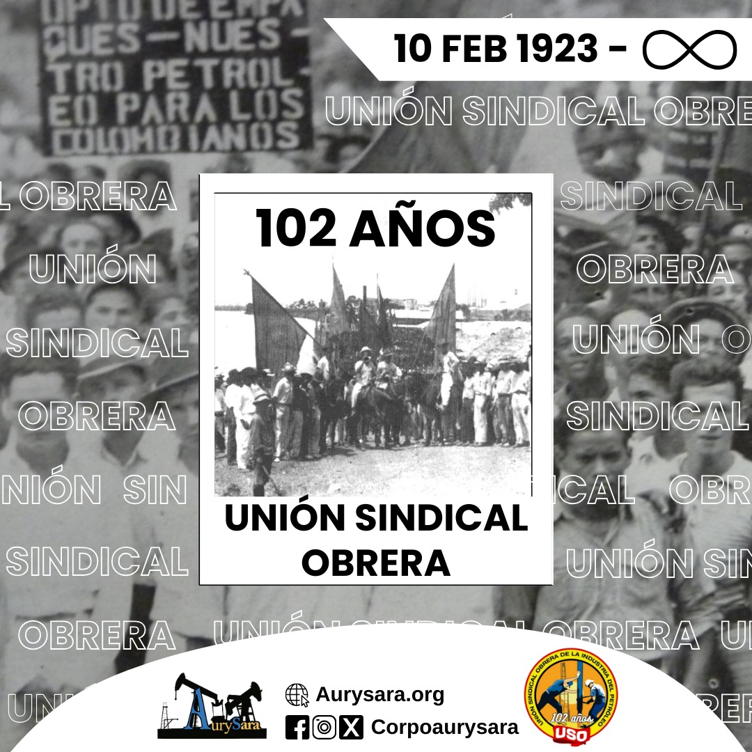 🔴🛠️ ¡102 años de lucha obrera! 💪🔥
La Unión Sindical Obrera ha sido símbolo de resistencia, unidad y dignidad para los trabajadores. Más de un siglo defendiendo derechos, enfrentando desafíos y construyendo  país.
🔗 Lee la historia completa aquí: aurysara.org/2025/02/10/la-…