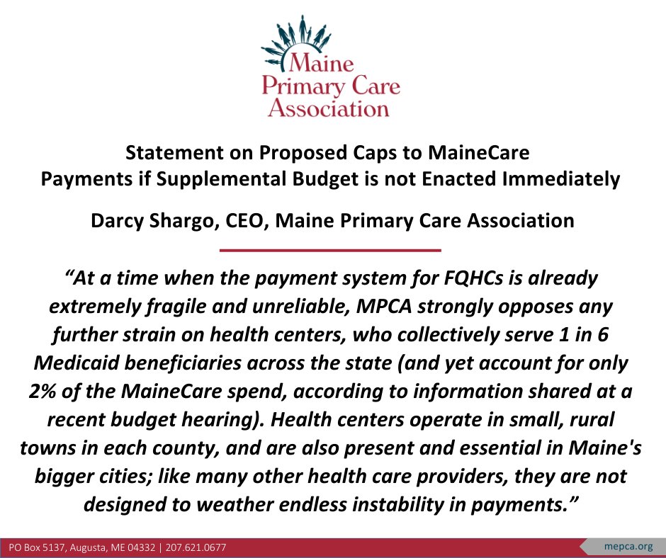 MEPrimaryCareAssn tweet media