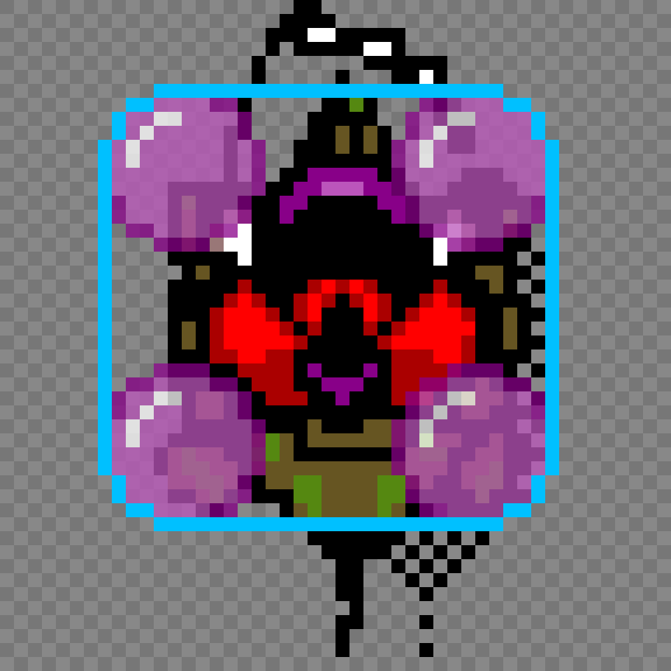 ReC98Project's tweet image. OK, TH02 bullet hitboxes.

As usual, they are best visualized using the specific shape of each bullet type. A bullet only hits Reimu if every pixel of its sprite lies within the indicated area.

TH02 makes this easy by only having five different shapes and no directional ones: