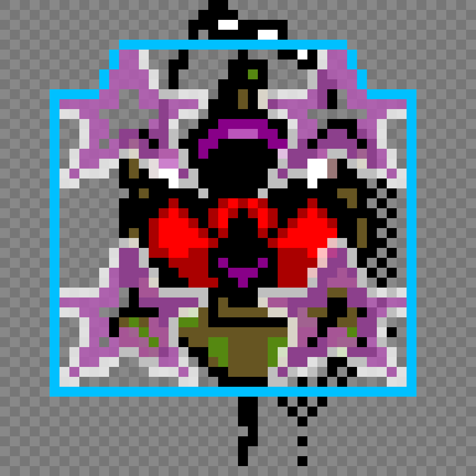 ReC98Project's tweet image. OK, TH02 bullet hitboxes.

As usual, they are best visualized using the specific shape of each bullet type. A bullet only hits Reimu if every pixel of its sprite lies within the indicated area.

TH02 makes this easy by only having five different shapes and no directional ones: