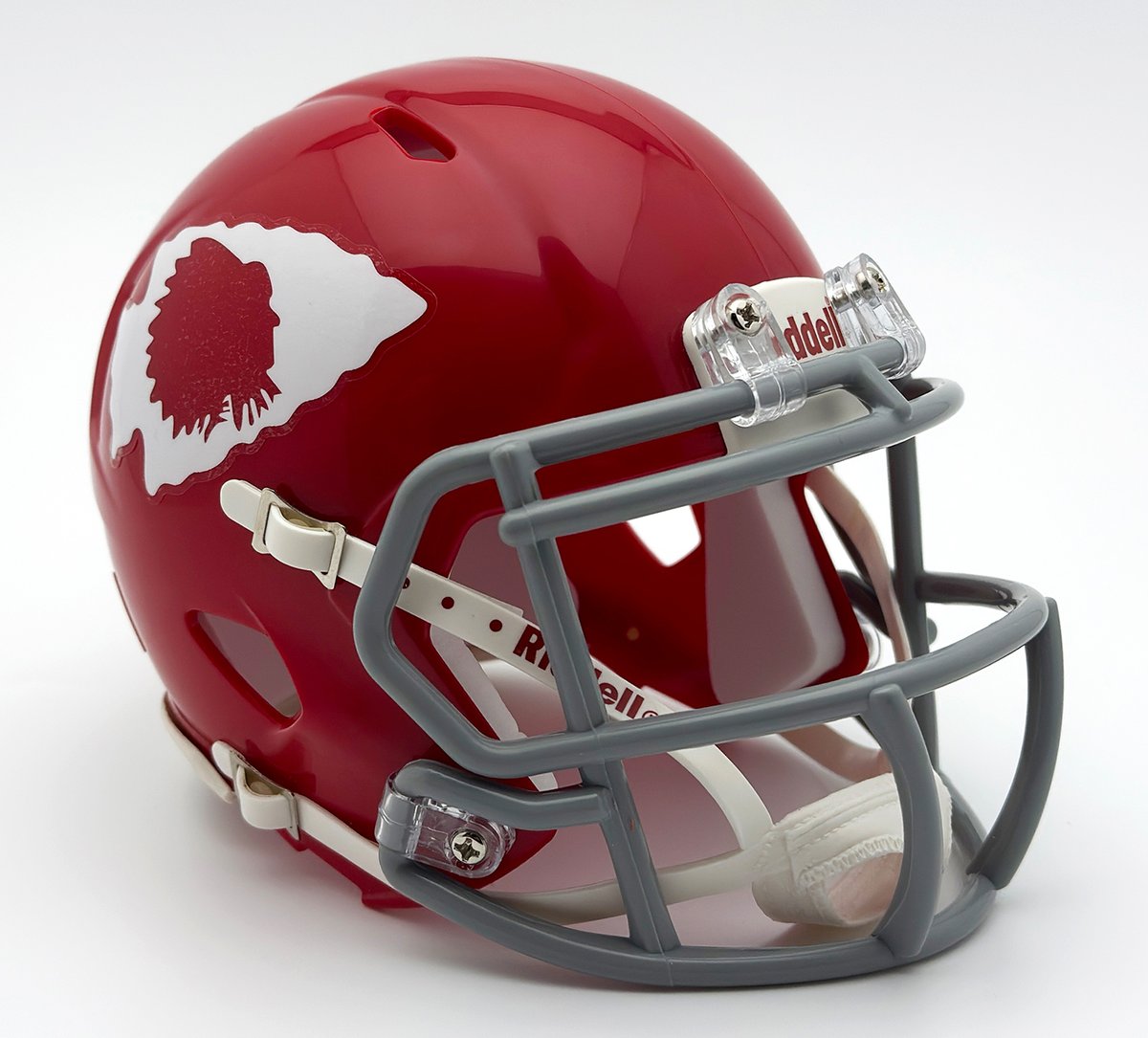 tmacsports's tweet image. Bridgeport (WV) High School Mini Football Helmet. #minihelmets #wvfootball #bridgeport