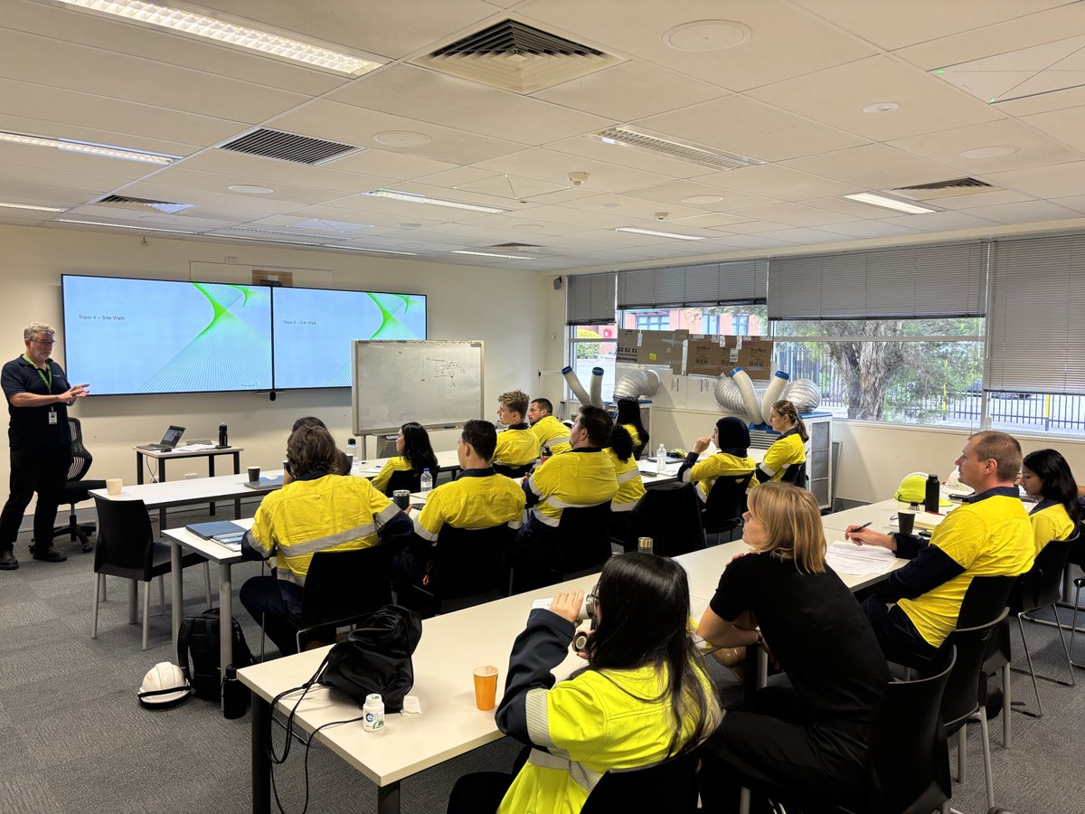 Transgrid (@transgrid_au) on Twitter photo โกThis month, our 2023 and 2024 graduate cohorts kicked off Module 1 of our new ๐๐ถ๐
-๐บ๐ผ๐ฑ๐๐น๐ฒ ๐๐ฟ๐ฎ๐ถ๐ป๐ถ๐ป๐ด ๐ฝ๐ฟ๐ผ๐ด๐ฟ๐ฎ๐บ: ๐ฃ๐ผ๐๐ฒ๐ฟ ๐ฆ๐๐๐๐ฒ๐บ ๐๐ฎ๐๐ถ๐ฐ๐, with a deep dive into Transgridโs history, electrical theory, and system planning. brnw.ch/21wQBy7 โกThis month, our 2023 and 2024 graduate cohorts kicked off Module 1 of our new ๐๐ถ๐
-๐บ๐ผ๐ฑ๐๐น๐ฒ ๐๐ฟ๐ฎ๐ถ๐ป๐ถ๐ป๐ด ๐ฝ๐ฟ๐ผ๐ด๐ฟ๐ฎ๐บ: ๐ฃ๐ผ๐๐ฒ๐ฟ ๐ฆ๐๐๐๐ฒ๐บ ๐๐ฎ๐๐ถ๐ฐ๐, with a deep dive into Transgridโs history, electrical theory, and system planning. brnw.ch/21wQBy7