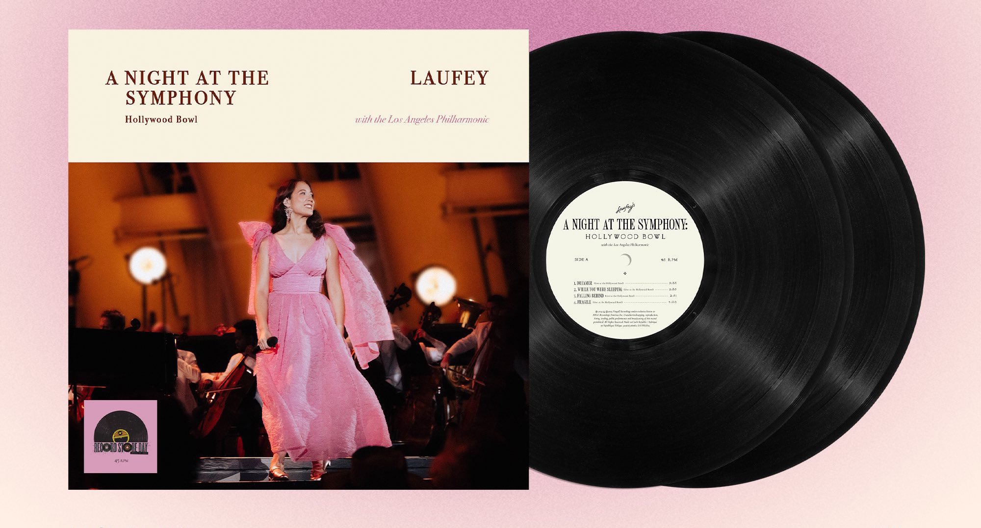 洋楽 Laufey / A Night At The Symphony RSD2025 Amazon.com: Laufey - A Night At The Symphony: Hollywood Bowl