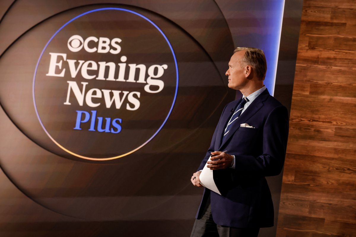 CBS News PR (@cbsnewspress) on Twitter photo TONIGHT: <a href="/CBSEveningNews/">CBS Evening News</a> Plus, anchored by John Dickerson, debuts on <a href="/CBSNews/">CBS News</a>: 
📺Watch on select CBS stations in LA, San Francisco, Sacramento, & Miami.
🔍 The new half hour simulcasts on CBS News 24/7 at 7 PM, ET.
🗞️ Expect in-depth context and analysis of the day’s news. TONIGHT: <a href="/CBSEveningNews/">CBS Evening News</a> Plus, anchored by John Dickerson, debuts on <a href="/CBSNews/">CBS News</a>: 
📺Watch on select CBS stations in LA, San Francisco, Sacramento, & Miami.
🔍 The new half hour simulcasts on CBS News 24/7 at 7 PM, ET.
🗞️ Expect in-depth context and analysis of the day’s news.