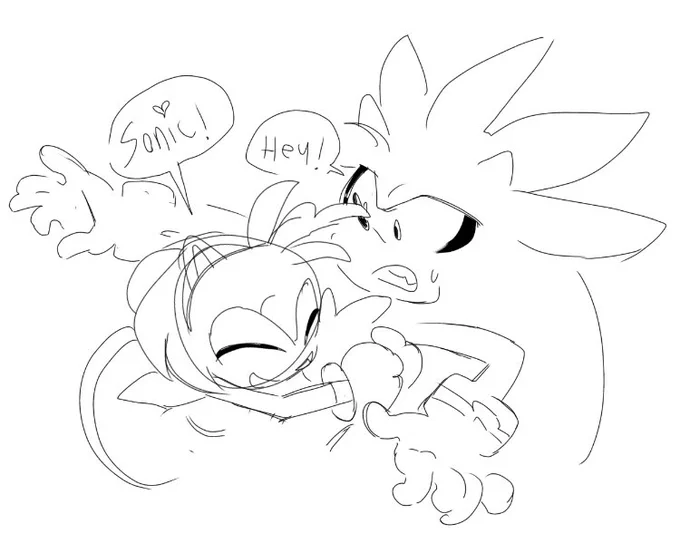 I will forever love you sonic06 <3
#amyrose #SilverTheHedgehog 