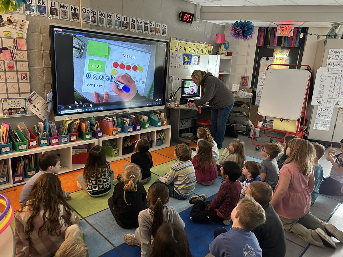 Mrs. Malik is our awesome new Math Coach! She came into our class on Friday to teach us a strategy to find unknown partners and taught us a new game to help us practice math facts! <a href="/KurtzElementary/">Paws the Cougar</a>