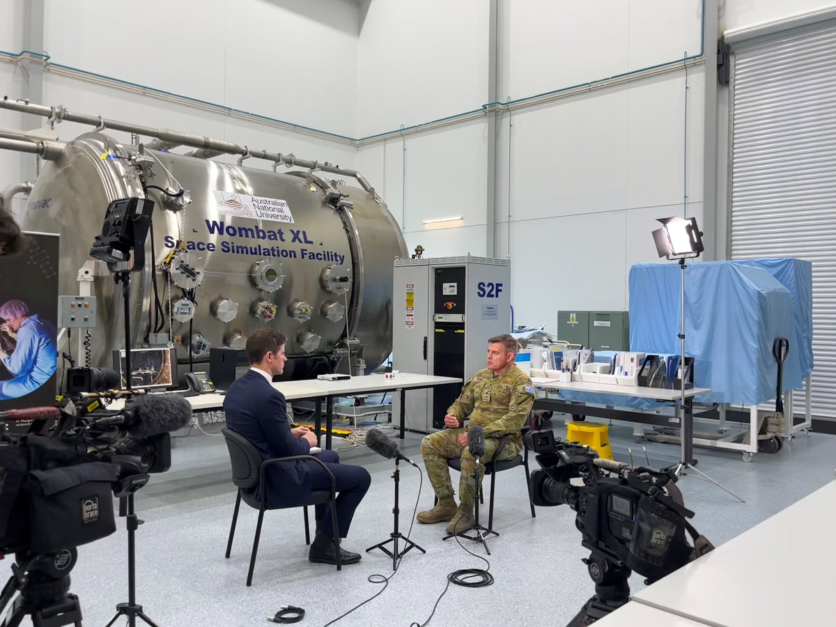 SpaceCommandAU's tweet image. 🚀#SpaceCommand featured on 7News recently.
Since the command’s inception nearly three years ago, it has been busy working to ensure the security of our nation's interests in space.
It's an exciting time for the Australian space sector and #YourADF is proud to be a part of it!