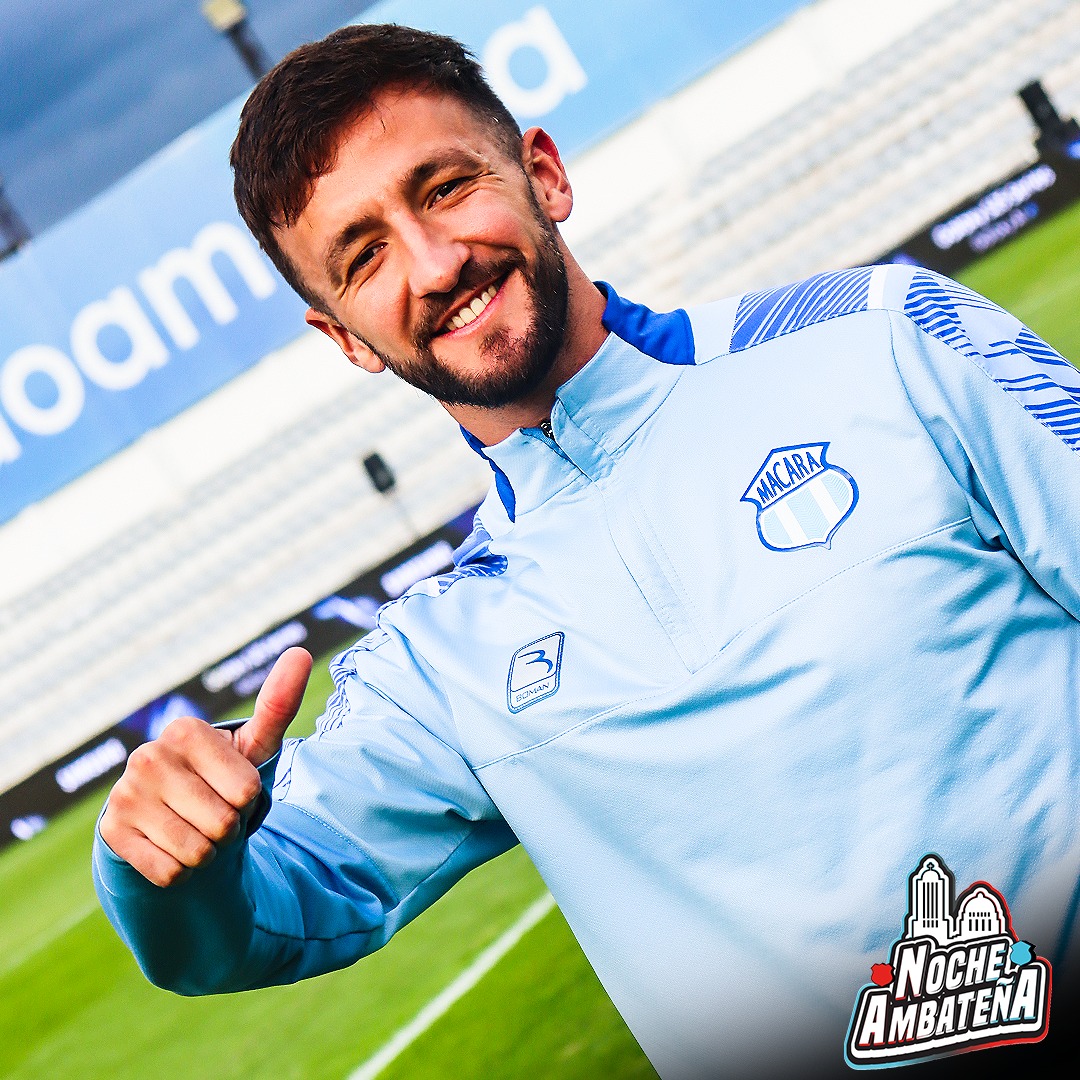 Macara_Oficial's tweet photo. Los 𝗖𝗘𝗟𝗘𝗦𝗧𝗘𝗦 ya están aquí 🤩💙🏟

#NocheAmbateña
#JuntosOtraVez
#VamosMacará https://t.co/YxqfYUP8Cb