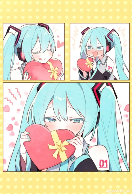 #初音ミク 🍫💝 