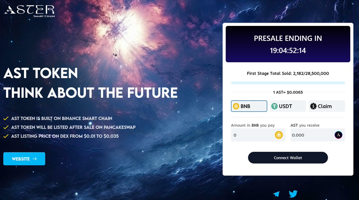 Aster Smart Chain tweet media