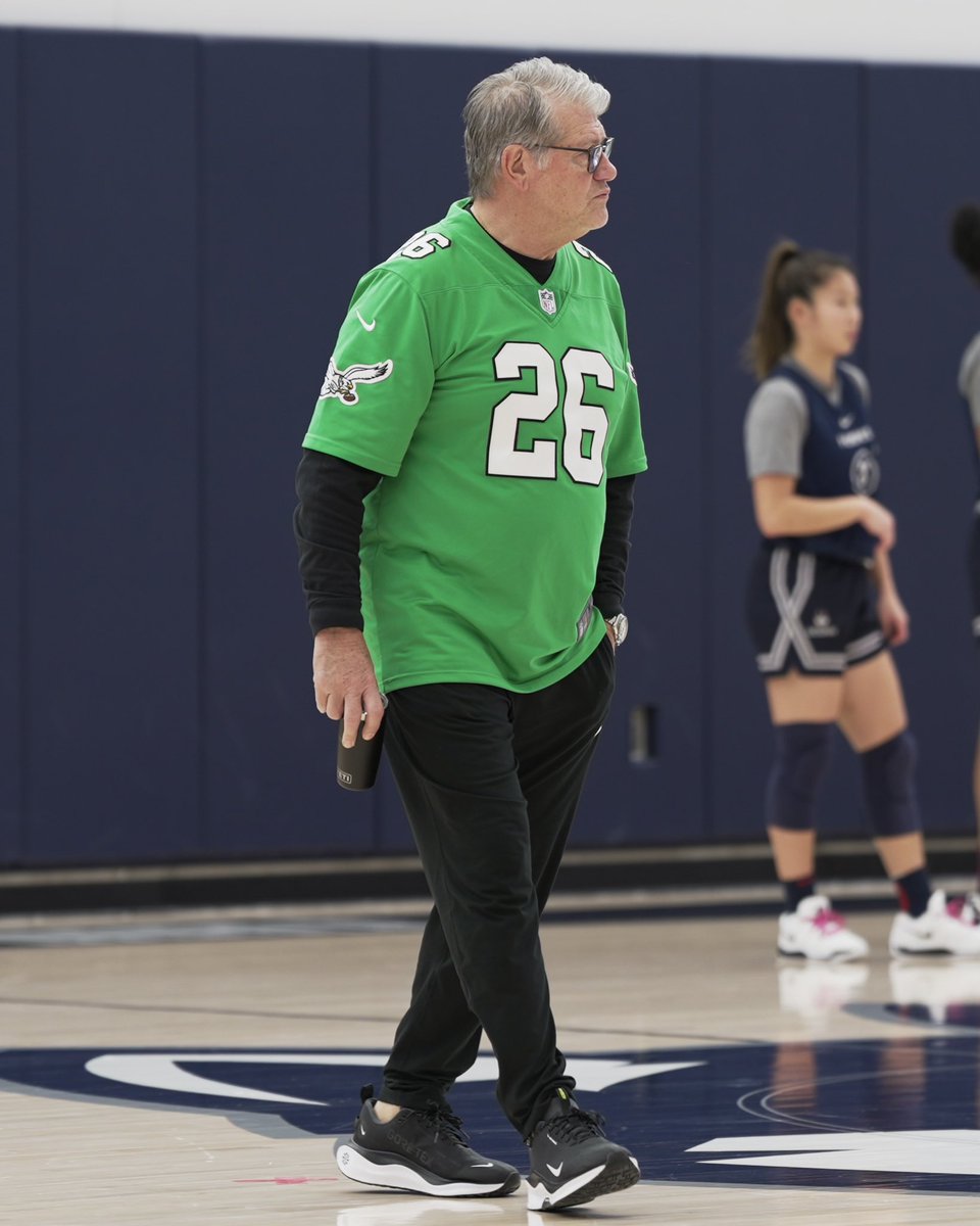 The only green we allow at practice